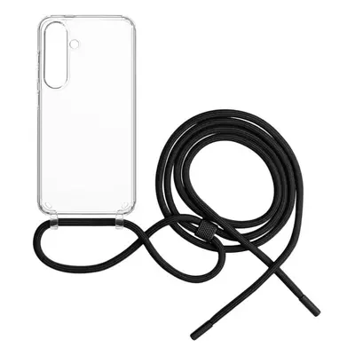 FIXED Pure Neck kryt s černou šňůrkou na krk Samsung Galaxy S24