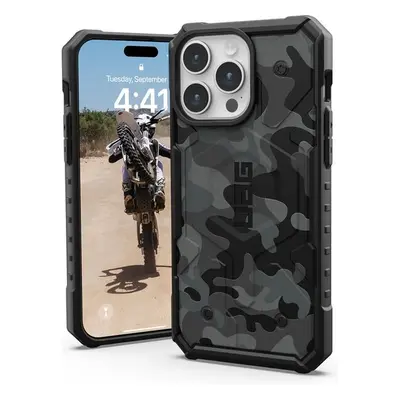 UAG Pathfinder SE MagSafe, midnight camo - iPhone 15 Pro Max (114303114061) Černý maskáč