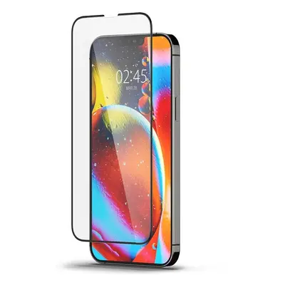 Spigen tR Slim HD ochranné sklo iPhone 14 Plus/13 Pro Max černé