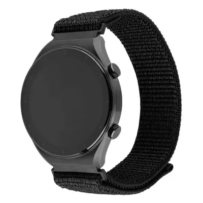 FIXED Nylon Sporty Strap řemínek s Quick Release (22mm) černý