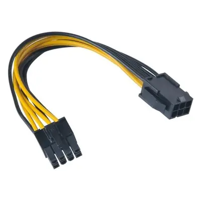 Akasa kabel PCIe 6-pin na 8-pin, ATX 12V, 15cm