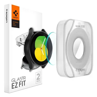 Spigen Glass EZ Fit 2 Pack Samsung Galaxy Watch5/4 44mm AGL05339 Čirá