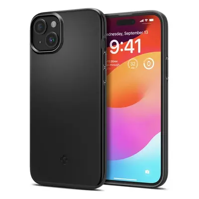 Spigen Thin Fit kryt iPhone 15 černý