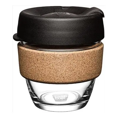 KeepCup Cork Brew S Black 227 ml Černá