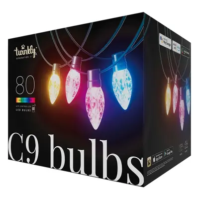 Twinkly C9 bulbs chytré žárovky 80 ks