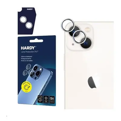 3mk Hardy Lens Protection Pro skla na fotoaparát Apple iPhone 14/14 Plus stříbrná