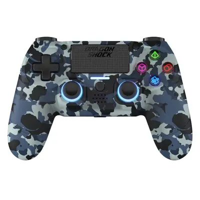 Dragonshock Mizar Wireless Controller Blue Camo (PS4/PC) Modrošedá