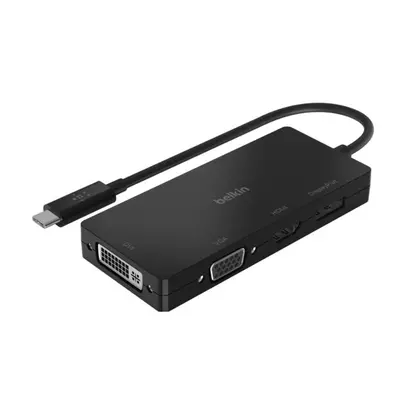 Belkin USB-C video adaptér HDMI, VGA, DVI, DisplayPort černý