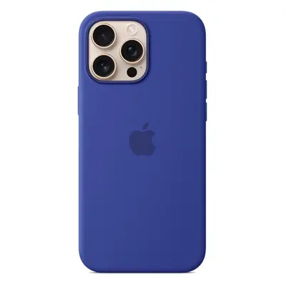 Apple silikonový kryt s MagSage na iPhone 16 Pro Max ultramarínový