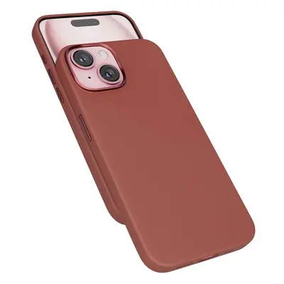 Epico Mag+ Leather kryt pro iPhone 16 hnědá Hnědá