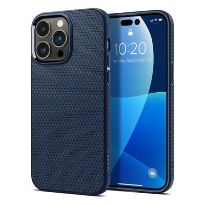 Spigen Liquid Air iPhone 14 Pro Max modrý