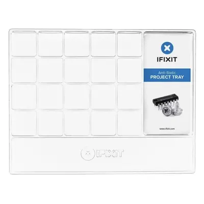 iFixit box s 20 přihrádkami čirý