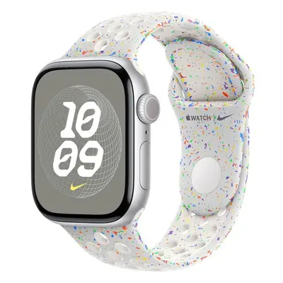 Apple Watch 41/40/38mm platinový sportovní řemínek Nike S/M Platinová