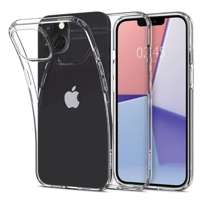 Spigen Liquid Crystal kryt iPhone 13 čirý