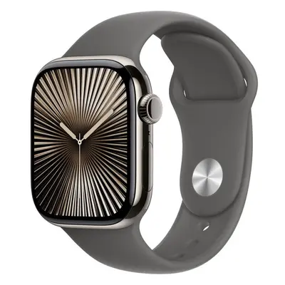 Apple Watch 41/40/38mm skálově šedý sportovní řemínek S/M Skálově šedá