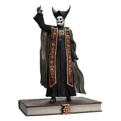 Knucklebonz Ghost Rock Iconz Soška 1/9 Papa Emeritus IV (Black Robes) 22 cm