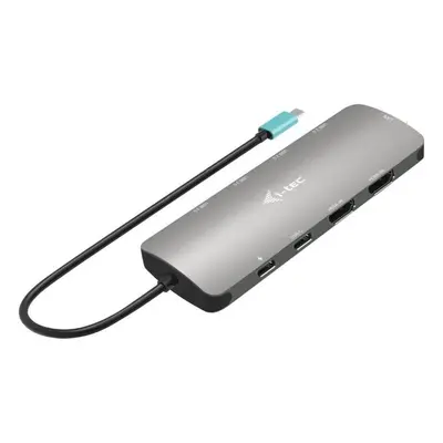 i-Tec USB-C Metal Nano C31NANOHDM2D112W Šedá