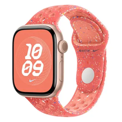 Apple Watch 41/40/38mm žhavě oranžový sportovní řemínek Nike S/M Žhavě oranžová