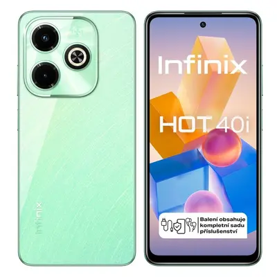 Infinix Hot 40i 4GB/128GB Zelená