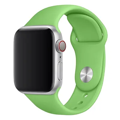 FIXED Silicone Strap set silikonových řemínků Apple Watch 38/40/41mm zelený