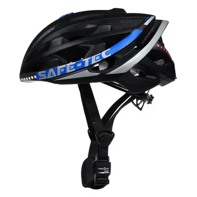 Cyklistické helmy a přilby: Safe-Tec TYR 2 Black-Blue XL (61cm - 63cm) Černá/modrá