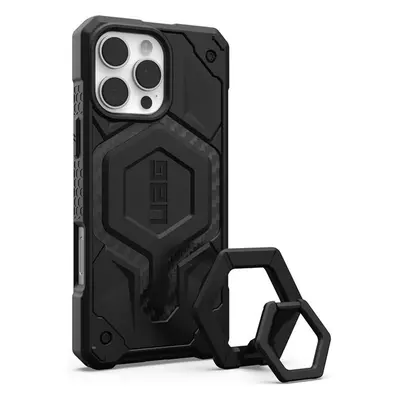 UAG Monarch Pro Magsafe Carbon Fiber kryt iPhone 16 Pro Max Black Stand