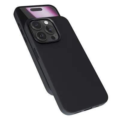 Epico Mag+ Silicone kryt pro iPhone 16 Pro Max černá Černá