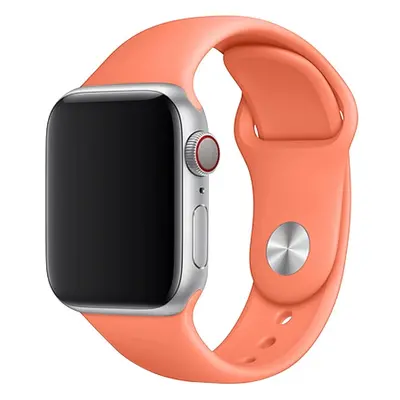 FIXED Silicone Strap set silikonových řemínků Apple Watch 38/40/41mm oranžový