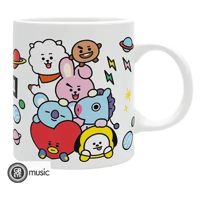 ABYstyle BT21 Hrnček keramický Character stack 320 ml