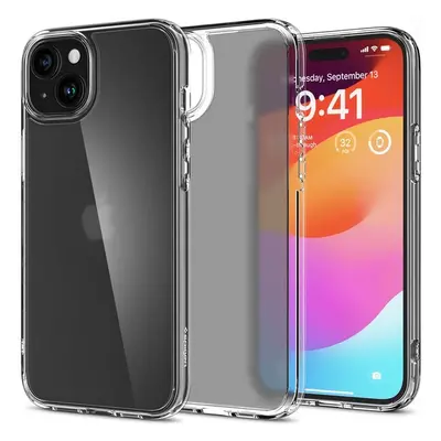 Spigen Ultra Hybrid kryt iPhone 15 průhledný