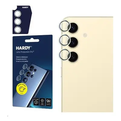 3mk Hardy Lens Protection Pro skla na fotoaparát Samsung Galaxy S24 žlutá