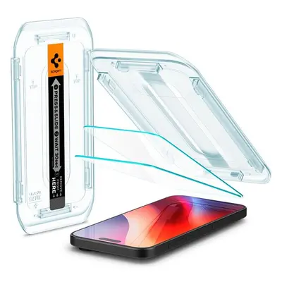 Spigen Glass tR EZ Fit tvrzené sklo iPhone 16 Pro Max čiré (2-pack)