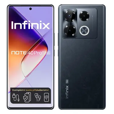 Infinix Note 40 Pro+ 5G 12GB/256GB Černá