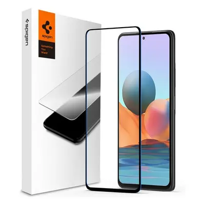 Spigen Glass FC Xiaomi Redmi Note 10 Pro černé