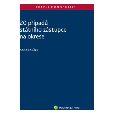 20 případů státního zástupce na okrese