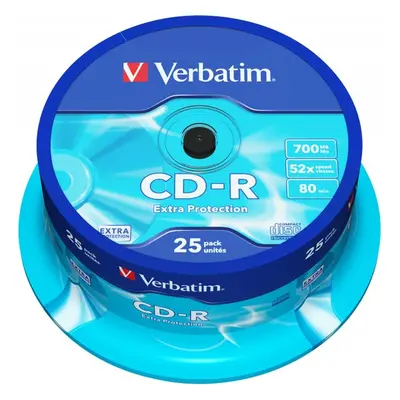 VERBATIM CD-R(25 ks)Spindle/Extra Protection/DL/52x/700MB