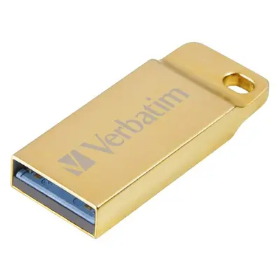 VERBATIM Flash Disk 64GB Metal Executive, USB 3.0, zlatý Zlatá