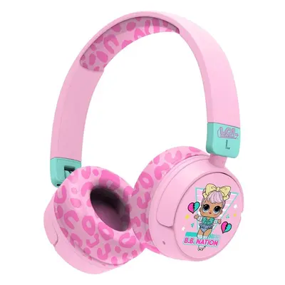 OTL Technologies L.O.L. Surprise! B.B. Kids Wireless Headphones Růžová