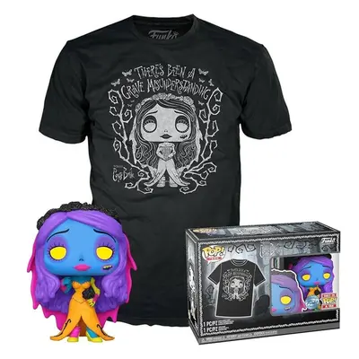 Funko Pop! & Tee Tim Burtons Corpse Bride Emily and T-Shirt Černá