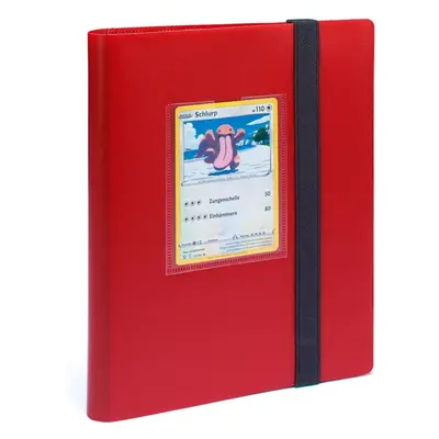 Leuchtturm Album TCG pro 160 sběratelských kartiček GAMING Červená