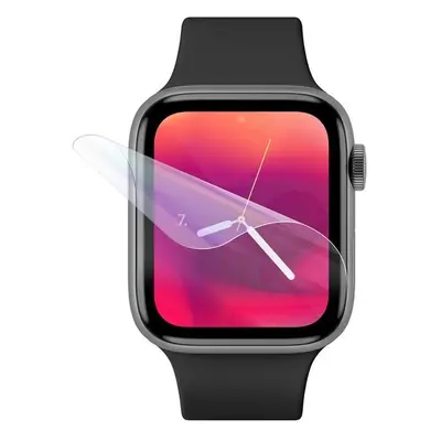 FIXED Invisible Protector TPU folie na displej Apple Watch 44/42mm, 2ks, čirá