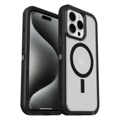 OtterBox Defender XT Clear pouzdro pro Apple iPhone 15 Pro Max Dark Side čiré/černé