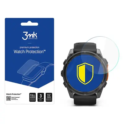 3mk ochranné sklo Watch Protection FlexibleGlass pro Garmin Fénix 8 Amoled 51mm Čirá