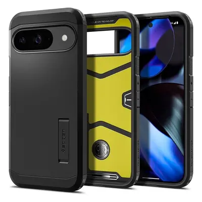 Spigen Tough Armor kryt Google Pixel 9 Pro/Pixel 9 černý