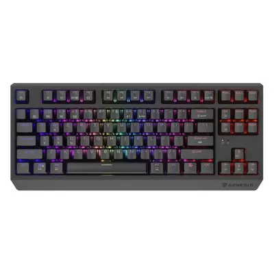 Genesis THOR 230 TKL RGB bezdrátová mechanická klávesnice černá Outemu Silent Lemon NKG-2108