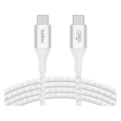 Belkin BOOST CHARGE odolný USB-C kabel (240W) 2m, bílý