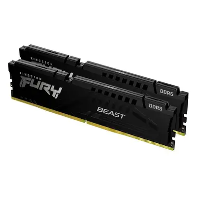 Kingston Fury Beast 64GB 5600MHz CL40 DDR5 DIMM (2x32) Black kf556c40bbk2-64 Černá