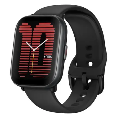 Amazfit Active chytré hodinky černé