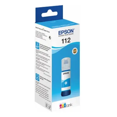 Epson 112 EcoTank Pigment azurový