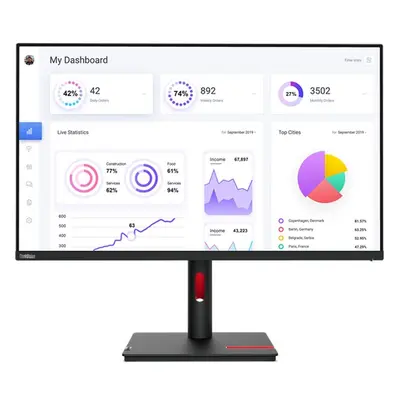 Lenovo T32p-30 monitor 32" 63D2GAT1EU Černá